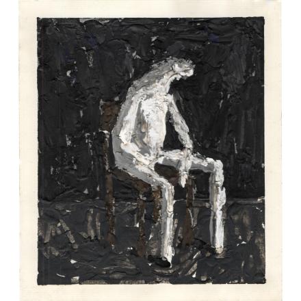 Untitled (Sitting Figure)